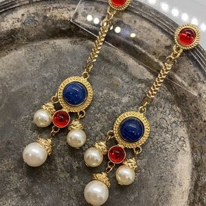 NEW Nautical Glam Statement Earrings